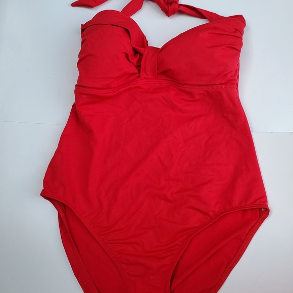 Lauren Ralph Lauren One-Piece Swimsuit Size 10 - Picture 6 of 6